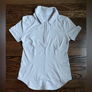 Lululemon Quick Dry Short Sleeve Polo Shirt